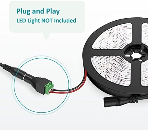 Universal 24 V 1.5 A AC Adapter with 10 Interchangeable DC Plugs – The Ultimate Power Solution for Ride-On Toys, Massage Guns, and LED Strip Lights – Reliable Fast Charging with Overload Protection and Compact Design for Convenience