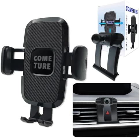 COMETURE Mazda-Specific Car Phone Holder Mount – Premium 360-Degree Adjustable Smartphone Cradle for i Phone & Android – Effortless Installation & Enhanced Driving Safety Accessory for Mazda 6 (2016-2017)