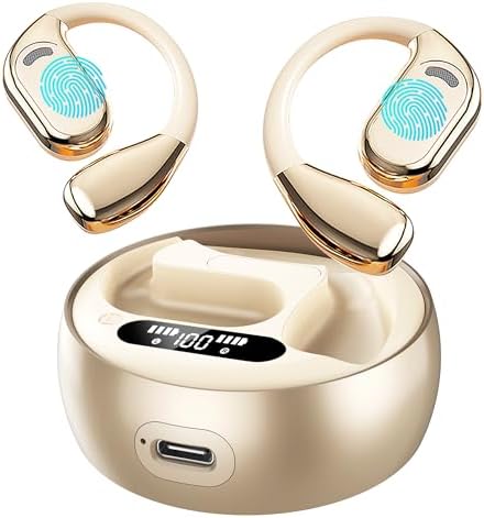 Advanced Bluetooth 5.4 Translation Earbuds – Effortless Real-Time Communication in 144 Languages with Premium Sound Quality – Ideal for Travel, Sports, and Daily Activities (Black) – Elevate Your Listening Experience and Connect Across Cultures