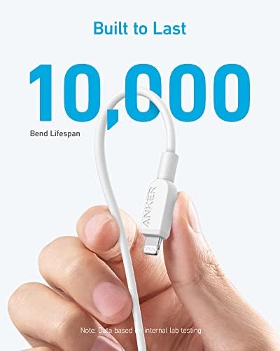 Anker 6 FT USB C to Lightning Cable Duo – MFi Certified High-Speed Charging Solution for i Phone 14 Series and More – Durable & Flexible Dual Pack for Ultimate Convenience and Connectivity
