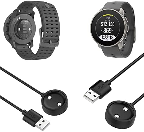 Ultimate Magnetic Charging Dock Cable for Suunto 9 Peak Pro – Rapid Charge Smartwatch Stand, Durable USB Replacement Accessory for Fitness Enthusiasts, Travel-Friendly Design, Seamless Compatibility, Essential Gear for Uninterrupted Performance
