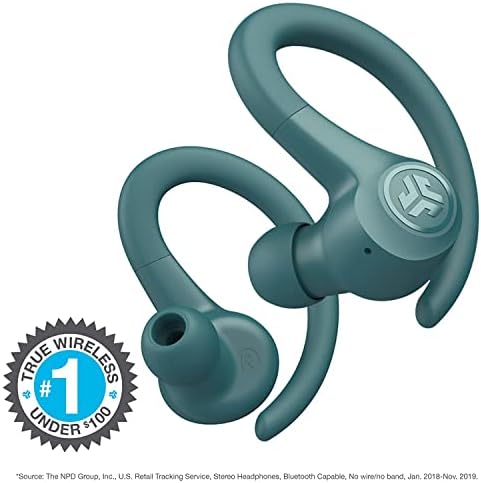 JLab Go Sport+ Wireless Workout Earbuds – Unrivaled 35+ Hour Bluetooth Battery Life, C3 Clear Calling Technology for Distinct Conversations, and Secure Earhook Design for Unyielding Stability During Workouts – Elevate Your Sound Experience with 3 Adjustable EQ Settings and Broad Device Compatibility in Sleek Graphite Finish