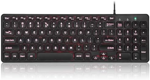 Transform Your Workspace with the Perixx PERIBOARD-215 B US Wired Keyboard – Ultra-Slim Design, Scissor Switch Keys for Silent Precision, Dual USB-A & USB-C Ports for Ultimate Connectivity, Detachable Cable for On-the-Go Convenience, Sleek Black Finish Perfect for Any Aesthetic, Compatible Across Multiple Operating Systems for Versatile Use – Elevate Your Typing Experience Today!