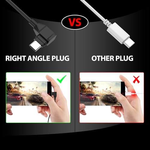 Premium Wired USB C Earbuds for i Phone 16 Pro Max, Samsung Galaxy S25 & Google Pixel – Ergonomic Noise Cancelling Earphones with Hi-Fi Sound Quality, Integrated Volume Control & Right Angle Plug for Comfort – Perfect for Music Lovers & Professionals on the Go