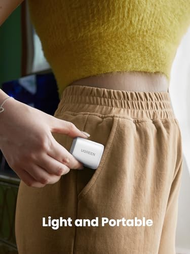 Ultra-Fast UGREEN 30 W USB C Charger – Foldable Ga N Power Adapter for i Phone 16/15/14/13 & Galaxy S25/S24/S23 – Compact Wall Charger with Programmable Power Supply for Optimal Charging Performance – Perfect for Travel & Everyday Use