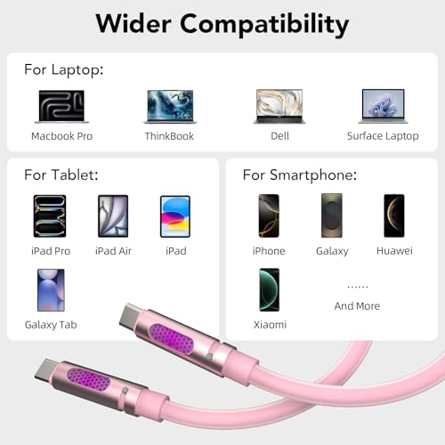 Revolutionize Your Charging Routine with the 240 W USB-C to USB-C Cable – Unmatched 480 Mbps Data Transfer, Universal Compatibility for i Phone 16/15 Pro Max, Galaxy S25/S24, & More – 6 FT of Enhanced Flexibility for Fast Charging & Reliable Performance