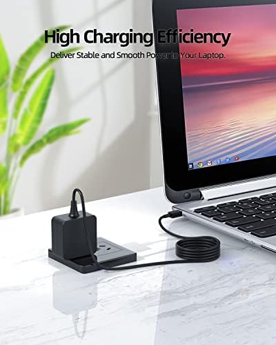 High-Performance 24 W UL Certified Charger for Asus Chromebook C100 Series – Safe, Fast, and Reliable Power Supply Adapter with Enhanced Compatibility for C100 P, C100 PA, C201 Models – 30-Day No-Questions-Asked Replacement Guarantee