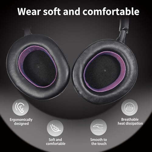 Upgrade Your Audio Experience with Premium Sheepskin Replacement Earpads for Steel Series Arctis Nova Pro (Wired) – Unmatched Comfort and Superior Sound Isolation for Gamers and Audiophiles – Effortless Installation with Enhanced Longevity
