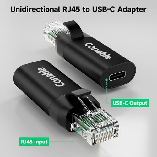 2-in-1 USB 3.1 C Cable 6 FT with Ethernet Adapter, Powerful 4-in-1 Cable, Supports 1Gbps Internet Transmission, 4K@60Hz Video Output, 100W Fast Charging and 10Gbps Data Transfer, Essential for Travel – Enhanced Compatibility and Speed