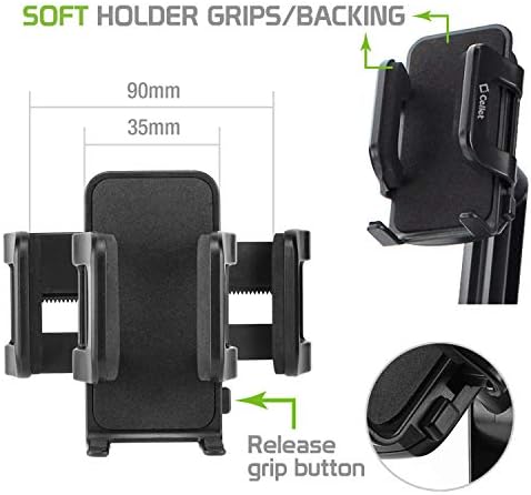 Revolutionary Car Cup Holder Phone Mount with Integrated Snack Tray – Ultimate Compatibility for i Phone, Samsung Galaxy, LG, Moto & Google Pixel – Hands-Free Convenience & 360-Degree Rotation for Safe Driving Enjoyment