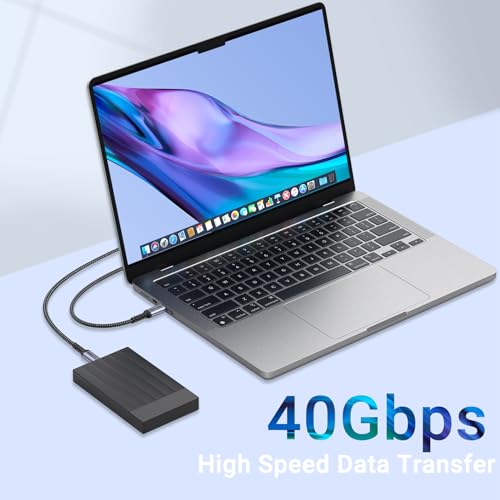 10 FT USB C 3.1 Gen 2 Cable – 2 Pack for High Speed 10 Gbps Data Transfer & 100 W Fast Charging, 4 K 60 Hz Video Output Compatible with Mac Book Pro, Galaxy S21, Thunderbolt 3 – Ultimate Connectivity Solution for Power Users
