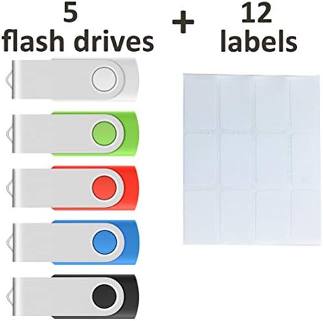 Enfain 64 GB USB 3.0 Flash Drive Pack – High-Speed Data Transfer Up to 90 MB/s, Multi-Color Thumb Drives for Effortless File Sharing & Storage, Perfect for Students and Professionals, Portable & Durable USB Storage Solution