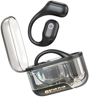 Revolutionary Open Ear Wireless Bone Conduction Headphones with Earhooks – Sport-Ready Bluetooth Earbuds for Active Lifestyles, Enhanced Comfort, and Surroundings Awareness, Perfect for Workouts and Daily Use