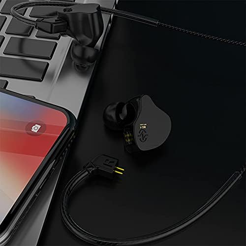 YINYOO KZ ZST Colorful Hybrid In-Ear Earphones – 1 BA + 1 DD Hi-Fi Wired Gaming Headset with Noise Isolation for Superior Audio Clarity – Stylish, Ergonomic Design for Enhanced Comfort and Compatibility