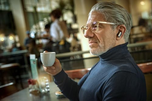 Philips Fidelio T1 True Wireless Earbuds – Audiophile-Grade Sound & Advanced Active Noise Cancelling Pro+ Technology, Bluetooth 5.2 for Seamless Connectivity, Ergonomic Design for All-Day Comfort, Long Battery Life with 25 Hours Playtime, Perfect for Music Lovers and Daily Use