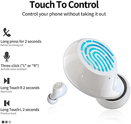 Adorable Kids’ Wireless Earbuds with Bluetooth 5.0 – Waterproof Sport Stereo Earphones for Seamless Connectivity and Enhanced Audio Experience – Perfect for Music, Gaming, and Learning on i Phone/Android – Fun, Durable Design with Noise Reduction and Built-in Mic
