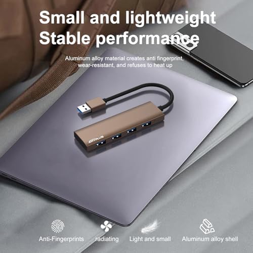 Unlock Seamless Device Connectivity with Our Compact 2 ft USB 3.0 Hub & Multiport Splitter – High-Speed Adapter for Laptops, PCs, i Macs & More – Effortlessly Connect Multiple Devices for Enhanced Productivity on the Go!