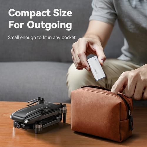 Bwine 65 W Ga N USB-C Charger: Ultra-Compact, Multi-Port Fast Charging Adapter for i Phone 16, Galaxy S24, Note 20/10+, Drones – Smart Travel Power Solution for Quick Device Charging Anywhere