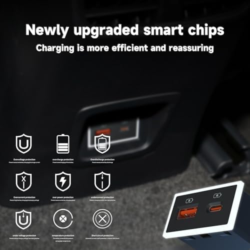 High-Speed Car Charger for Toyota with PD 3.0 USB Type-C Fast Charging & LED Light Show – Ultimate Power Adapter for Modern Devices, Enhanced Durability & Compatibility for Seamless Travel