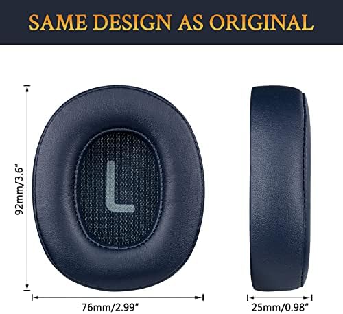 Premium SOULWIT Replacement Earpads for JBL Tune 700 Series – Soft Protein Leather & High-Density Foam Cushions in Sand Dune – Elevate Comfort & Sound Isolation for Wireless Over-Ear Headphones – Effortless Installation & Enhanced Durability
