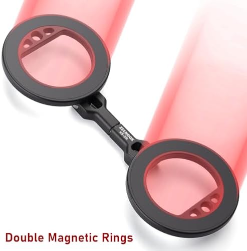 Revolutionary Magnetic Dual Grip Phone Holder for i Phone – Ultimate Security on Iron Surfaces | Versatile 1/4″ Screw Mount | Perfect for i Phone 16/15/14/13/12 Pro Max & Magnetic Cases | Effortless, Hands-Free Operation for Daily Activities