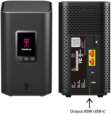 TAIFU 65 W USB-C Power Adapter: Ultimate Fast Charging Solution for GMKtec Nucbox G5, T-Mobile 5 G Gateway & Nimo Laptops – Sleek, Portable Design with Advanced Safety Features for Everyday Use and Travel Convenience