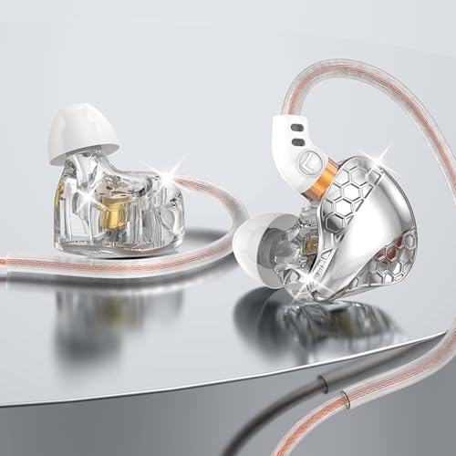 Elevate Your Audio Experience with H89 IEM Wired Earbuds – Exceptional Noise Isolation for Gaming & Music – High-Fidelity Sound Quality with Integrated Microphone for Seamless Communication – Ergonomically Designed for All-Day Comfort – Universal 3.5 mm Connector for Effortless Device Compatibility – Built to Last for Everyday Use – Perfect for Students, Gamers, and Audiophiles Seeking Superior Performance