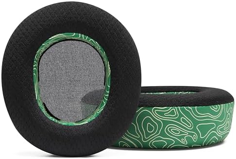Experience Ultimate Comfort with WC Freeze Nova Pro Wireless Cooling Gel Earpads for Arctis Nova Pro – Exclusive 90’s Black Design, Enhanced Durability & Sound Isolation, Tailored Fit for Gamers Seeking Maximum Performance and Prolonged Play Sessions
