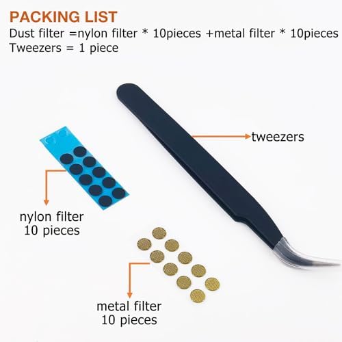 Essential JBL Earbuds Dust Shield Mesh Filters – 10 Pairs of Premium Replacement Accessories for Vibe Beam, Vibe 200 TWS & Wave Beam Models to Protect Audio Quality and Extend Lifespan