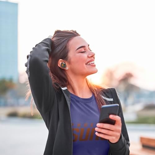 SOAR NBA True Wireless Earbuds V.2 – Elevate Your Audio Experience with State-of-the-Art Bluetooth 5.0, Exceptional Sound Quality, and Official NBA Branding for Ultimate Fan Engagement, Designed for Comfort and Hands-Free Convenience