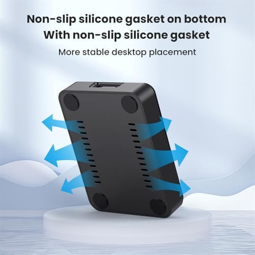 xiwai USB 3.1 USB-C to NVMe M-Key M.2 SSD External Converter Adapter – Vertical Design for Fast Data Transfers & Universal Compatibility – Ideal for Gamers and Creators