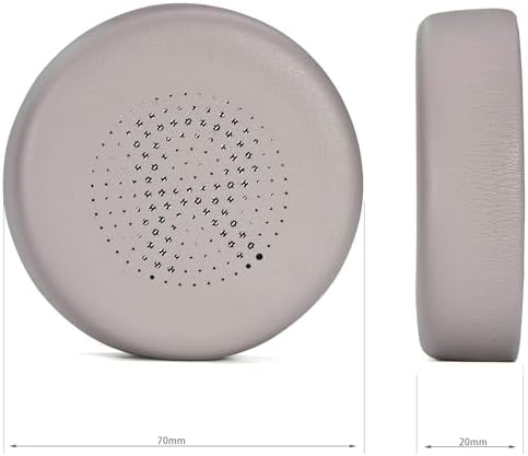 Revolutionize Your Audio Adventure with Cloud White Replacement Ear Pads for JLab Go Lux ANC Wireless Headphones – Luxurious Soft Leather Cushions Enhanced with Advanced Noise Isolation Foam for Unmatched Comfort and Superior Sound Quality