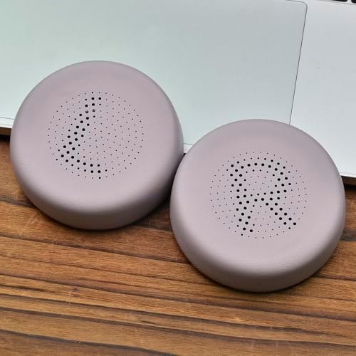 Revolutionize Your Audio Adventure with Cloud White Replacement Ear Pads for JLab Go Lux ANC Wireless Headphones – Luxurious Soft Leather Cushions Enhanced with Advanced Noise Isolation Foam for Unmatched Comfort and Superior Sound Quality
