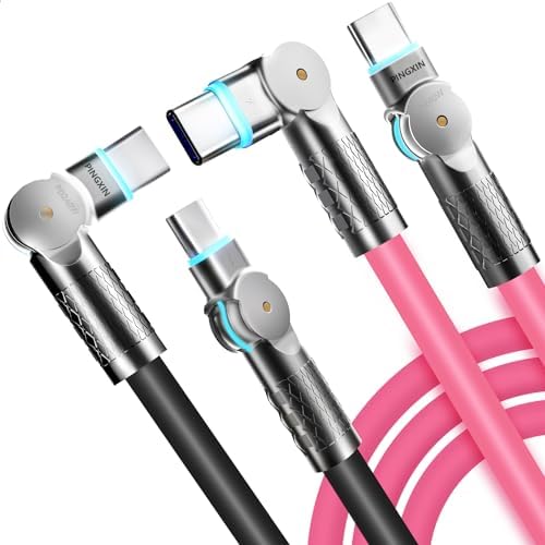 Maximize Your Charging Potential with 10 ft USB C to USB C Cable – 2-Pack, 240 W Fast Power Delivery for i Phone 16, Mac Book Air, Galaxy S23/S24, Durable Construction with Reinforced Connectors, Stylish Orange & White Design for Enhanced Flexibility and Performance