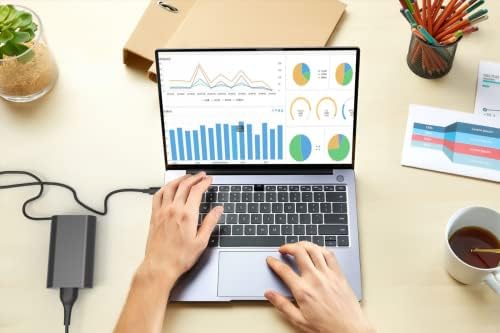 Dell 65 W USB-C Charger for Latitude, XPS & Chromebook – High-Speed Power Adapter for Multiple Models, Enhanced Performance & Compatibility, Ideal for Dell Inspiron 2-in-1 Devices – 12-Month Warranty & 30-Day Money-Back Guarantee