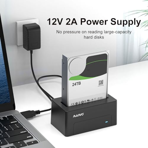 MAIWO m SATA SSD Enclosure: High-Speed USB 3.0 Adapter for Effortless 2 TB Data Access – Cable-Free, Portable Storage Solution with Enhanced Compatibility for Windows & Mac