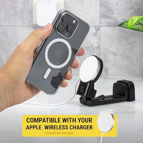 Revolutionize Your Driving Experience with Scosche Magic Mount™ SMSCUP – Adjustable Gooseneck Magnetic Phone Holder for Car, Compatible with i Phone 16-12 Series & Android Devices, Mag Safe Technology, Effortless Hands-Free Navigation, Secure Cup Holder Fit, Effortless Installation