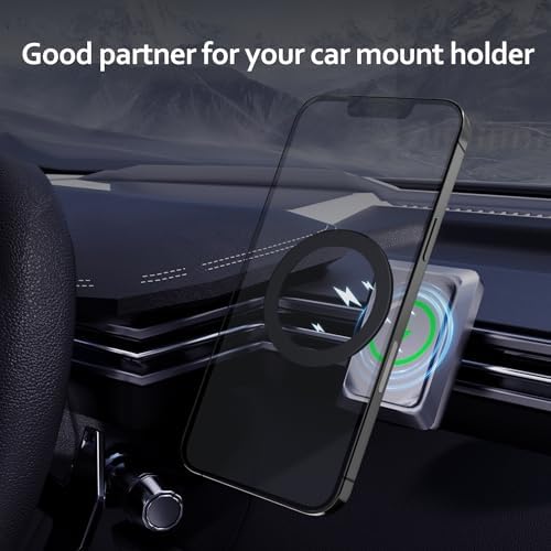 Mag Safe Magnetic Ring Stickers – Dual Pack for Superior Wireless Charging and Secure Mounting – Sleek Blue Titanium Design – Universal Compatibility for All Mag Safe Devices – Effortless Grip and Enhanced Mobile Efficiency – Elevate Your Smartphone Experience Now!