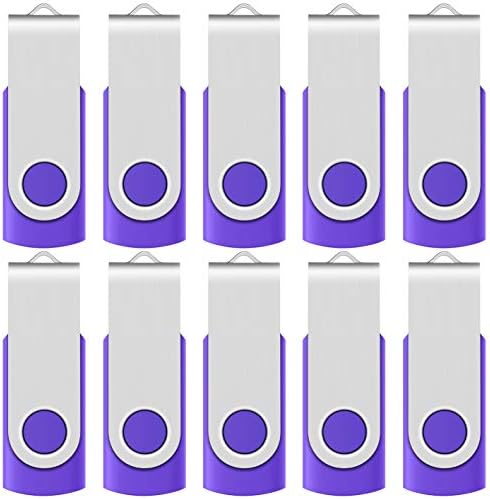 Enfain 10-Pack Red USB Flash Drives 16 GB – High-Speed USB 2.0 Memory Sticks with LED Indicator & 12 Labels for Easy Organization – Reliable & Portable Data Storage Solution for Professionals and Students