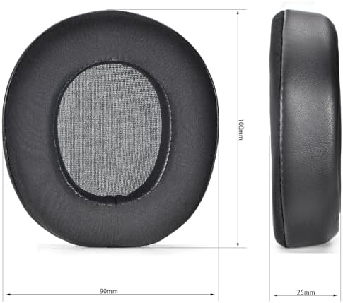 Upgrade Your Gaming Experience with Premium Arctis Nova Pro Wired Earpads – Extra Bass Noise-Cancelling Cushions for Steel Series Models 1, 3, 7 & Nova Pro Wired – Breathable Fabric for Ultimate Comfort and Sound Isolation – Easy Install Replacement Earpads – Not for Wireless Models