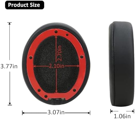 Upgrade Your Audio Experience with Premium Noise-Isolating Memory Foam Ear Pads for Studio 2 & 3 Headphones – Waterproof Protein Leather Cushions in Blue for Unmatched Comfort and Enhanced Sound Quality