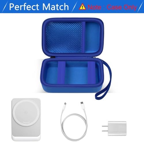 Stylish Pink Case for Anker Mag Go 3-in-1 & Mag Go UFO Charging Station – Premium Organizer for Wireless Chargers, Enhanced Compatibility with Mag Safe Duo, Portable Foldable Design for Travel, Secure Storage Solution for Augnner, Iseyyox, LISEN, RTOPS – Elevate Your Charging Experience with Durable Protection and Effortless Access