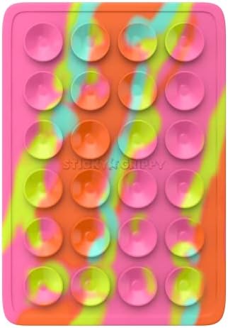 Premium Silicone Suction Phone Mount for i Phone & Android – Hands-Free Holder for Tik Tok, Selfies & Fidgeting – Versatile Shower Mirror & Smooth Surface Compatibility – Stylish Chocolate Finish for Enhanced Functionality and Aesthetic