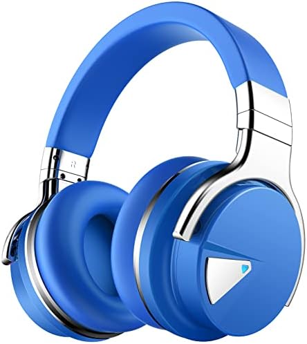 Silensys E7 Elite Wireless Over-Ear Headphones: Unmatched Active Noise Cancellation, Deep Bass Sound Experience, Luxurious Protein Ear Cushions, 30-Hour Battery Life – Your Perfect Bluetooth Companion for Travel, Work, and Daily Adventures in Elegant Black Design