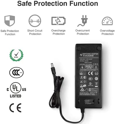 Alxum 10-Port USB Charging Hub – 60 W High-Speed Multi-Device Charger for Smartphones & Tablets – Fast Charging Station with Smart IC Technology for Optimal Power Distribution – Sleek Black Design for Home & Office Use – Ideal USB Charging Solution for Family & Workstations