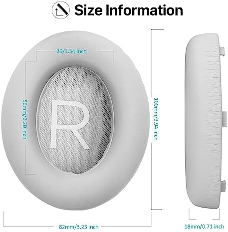 Upgrade Your Bose 700 Headphones with Luxurious Memory Foam and PU Leather Replacement Earpads – Perfectly Engineered for Comfort, Durability, and Enhanced Audio Clarity – Premium Grey Cushions for an Elevated Listening Experience