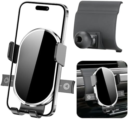 Audi A6 A7 S6 S7 RS6 RS7 Allroad 2012-2018 Custom Car Phone Holder – 360-Degree Rotating Dashboard Mount for Safe Navigation and Hands-Free Calls – Premium Interior Accessory for Enhanced Driving Experience and Secure Mobile Device Placement