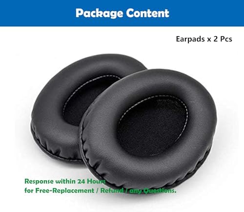Transform Your Ausdom ANC7 Audio Journey with Luxurious Replacement Earpads – Skin-Friendly Leather & High-Density Memory Foam for Unmatched Comfort and Sound Enhancement – Effortless Installation & Robust Durability for Extended Use