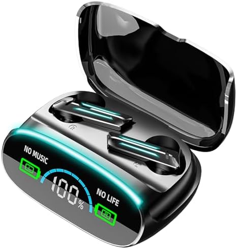 Revolutionary Waterproof True Wireless Earbuds – Bluetooth 5.3 In-Ear Headphones with Touch Control, Built-in Mic, and LED Power Display – Model 32 for Ultimate Connectivity and Sound Quality in Any Environment