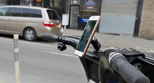 Revolutionary Dual Magnetic Phone and Tablet Holder in Matte Black – Ultimate Hands-Free Mount for Safe Driving and Workstations with Adjustable Viewing Angles and Rapid Compatibility